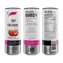CELSIUS Sparkling Strawberry Passionfruit, Functional Energy Drink 12 fl oz (Pack of 12)