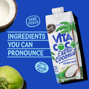 Vita Coco Coconut Water, Extra Coconut, 16.9 fl oz (Pack of 12)
