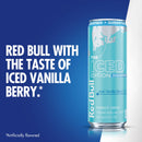 Red Bull Iced Edition Sugarfree Energy Drink, Iced Vanilla Berry, 12 fl. oz., 6 x 4 Cans