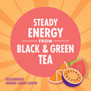 (4 pack) V8 +Energy Passionfruit Orange Guava Juice Energy Drink, 8 fl oz (24 Pack)