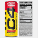 C4 Performance Energy Drink, Variety Pack with Cherry & Grape Popsicle, 12 fl oz, 12 Pack Cans