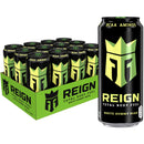 Reign Total Body Fuel White Gummy Bear Energy Drink, Zero Sugar, 12-Pack, 16 Oz Cans
