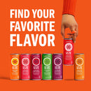 (9 pack) IZZE Sparkling Mango Juice Beverage, 8.4 Fl Oz Can