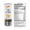 CELSIUS Sparkling Orange, Functional Energy Drink 12 fl oz Can (Pack of 12)