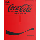 Coca-Cola Zero Sugar Soda Pop Cans, 12 fl oz, 24 Pack