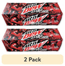 (2 pack) Mountain Dew Code Red Zero - 12 oz 12 cans