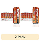 Mountain Dew Kickstart Orange Citrus (16 Ounce Cans, Pack of 12)