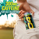 C4 Ultimate Energy Drink, Tropical Tundra Frost, Zero Sugar, Carbonated, 16 oz can (12 Pack)