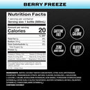 Prime Hydration Sports Drink, Berry Freeze, 16.9 fl oz, 12 Pack, Bottles