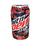 (2 pack) Mtn Dew Code Red Zero - Sugar with saney Coaster 12 oz Cans (Code Red Zero Sugar (Pack of (12) Cans 12 oz))
