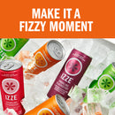IZZE Sparkling Juice Beverage Blend, Variety Pack, No Sugar Added, 8.4 FL OZ, 24 Cans