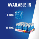 Red Bull Sea Blue Edition Energy Drink, 12 fl. oz., 6 Packs of 4 Cans, 114mg Caffeine