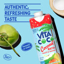 Vita Coco Coconut Water, Peach & Mango, 16.9 fl oz (Pack of 12)