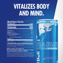 Red Bull Sea Blue Edition Sugarfree Energy Drink, Juneberry, 12 fl. oz., 6 x 4 Cans