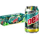 (4 pack) Mountain Dew Zero Sugar Baja Blast Tropical Lime Soda Pop, 12 fl oz, 12 Pack Cans