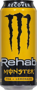 Monster Rehab Tea + Lemonade + Energy, Energy Drink 15.5 Ounce
