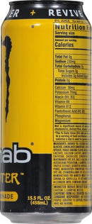 Monster Rehab Tea + Lemonade + Energy, Energy Drink 15.5 Ounce