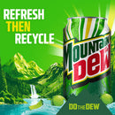 (4 pack) Mountain Dew Zero Sugar Baja Blast Tropical Lime Soda Pop, 12 fl oz, 12 Pack Cans
