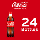 Coca-Cola Soda Pop Bottles, 16.9 fl oz, 24 Pack