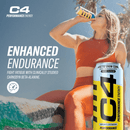 C4 Performance Energy Drink, Arctic Snow Cone Flavor, Zero Sugar, Carbonated, 16 fl oz Can, 12 Pack