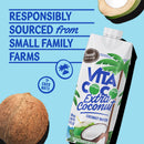 Vita Coco Coconut Water, Extra Coconut, 16.9 fl oz (Pack of 12)