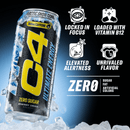 C4 Ultimate Energy Drink with Zero Sugar, Variety Pack, 12pk