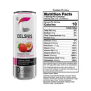 CELSIUS Sparkling Strawberry Passionfruit, Functional Energy Drink 12 fl oz (Pack of 12)