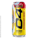 C4 Performance Energy Drink, Hawaiian Fruit Punch Juicy Red Flavor, Zero Sugar, Carbonated, 16 fl oz Can, 12 Pack