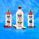 Bai Zambia Bing Cherry Antioxidant Infused Water Beverage, 18 fl oz, 12 Pack Bottles