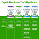21g Organic Vegan Protein Metabolism Blend Powder, Vanilla Bean, 1.71 lb