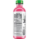 Bai Raspberry Lemon Lime Antioxidant Infused Water Beverage, 18 fl oz, 12 Pack Bottles