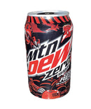 (2 pack) Mountain Dew Code Red Zero - 12 oz 12 cans