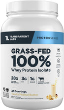 Transparent Labs Grass-Fed Whey Protein - 30 Servings, French Vanilla