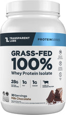 Transparent Labs Grass-Fed Whey Protein - 30 Servings, French Vanilla