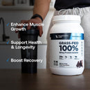 Transparent Labs Grass-Fed Whey Protein - 30 Servings, French Vanilla