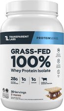 Transparent Labs Grass-Fed Whey Protein - 30 Servings, French Vanilla