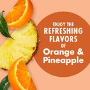 (4 pack) V8 Energy Orange Pineapple Energy Drink, 8 fl oz Can, 24 Pack