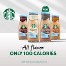 Starbucks Lite Chocolate Hazelnut Gelato Frappuccino Lite Iced Coffee Drink, 9.5 fl oz Bottles, 12 pack​