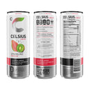CELSIUS Sparkling Kiwi Guava, Functional Energy Drink 12 fl oz Can (Pack of 12)