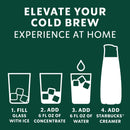 (6 pack) Starbucks Madagascar Vanilla, Cold Brew Coffee Concentrate, Iced Coffee, 32 fl oz