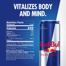 Red Bull Energy Drink, 16 fl. oz. Can, Pack of 12 Cans, 151mg Caffeine, Taurine & B Vitamins