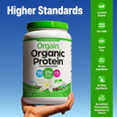 Orgain Organic Vegan 21g Protein Powder, Plant Based Shake Drink, Vanilla Bean 2.03lb