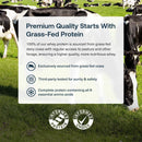 Transparent Labs Grass-Fed Whey Protein - 30 Servings, French Vanilla