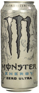 Monster Energy Zero Ultra, Sugar Free Energy Drink, 16 Ounce
