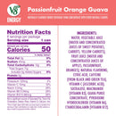(4 pack) V8 +Energy Passionfruit Orange Guava Juice Energy Drink, 8 fl oz (24 Pack)