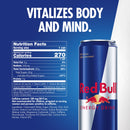 Red Bull Energy Drink, 20 fl. oz. Can, Pack of 12 Cans, 189mg Caffeine, Taurine & B Vitamins
