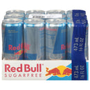 Red Bull Sugarfree Energy Drink, 16 fl. oz., Pack of 12 Cans, 114mg Caffeine, Taurine & B Vitamins