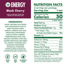 (4 pack) V8 Energy Black Cherry Energy Drink, 8 fl oz Can, 24 Pack