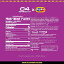 C4 Performance Energy Drink, Variety Pack with Cherry & Grape Popsicle, 12 fl oz, 12 Pack Cans