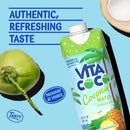 Vita Coco Coconut Water, Pineapple, 16.9 fl oz, (Pack of 12)
